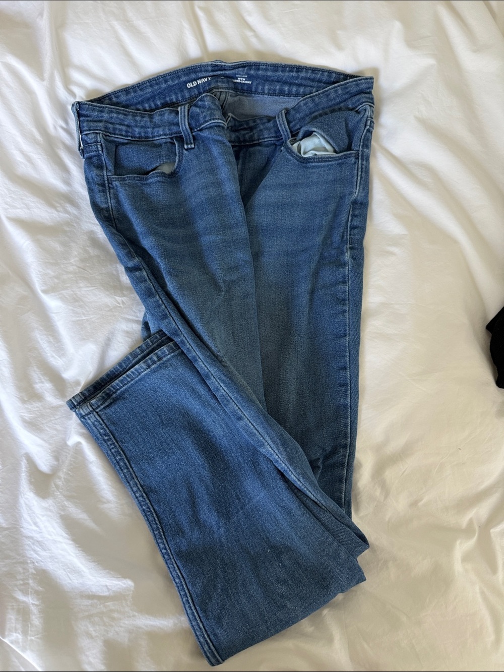 Old Navy Women's Dark Blue Skinny Jeans